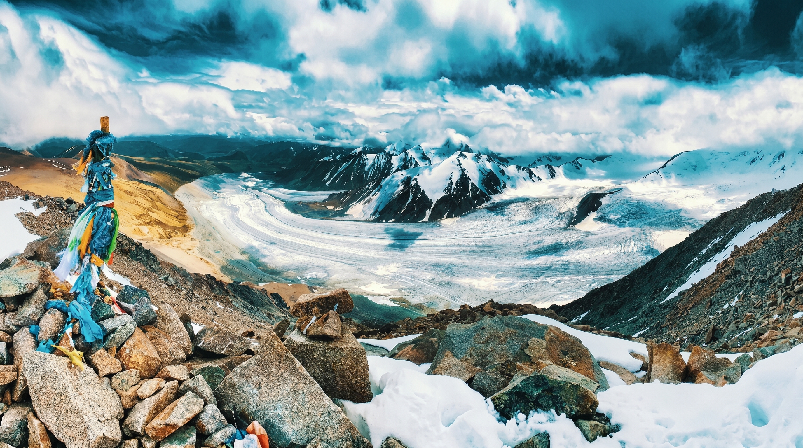 Tavan Bogd Glaciers