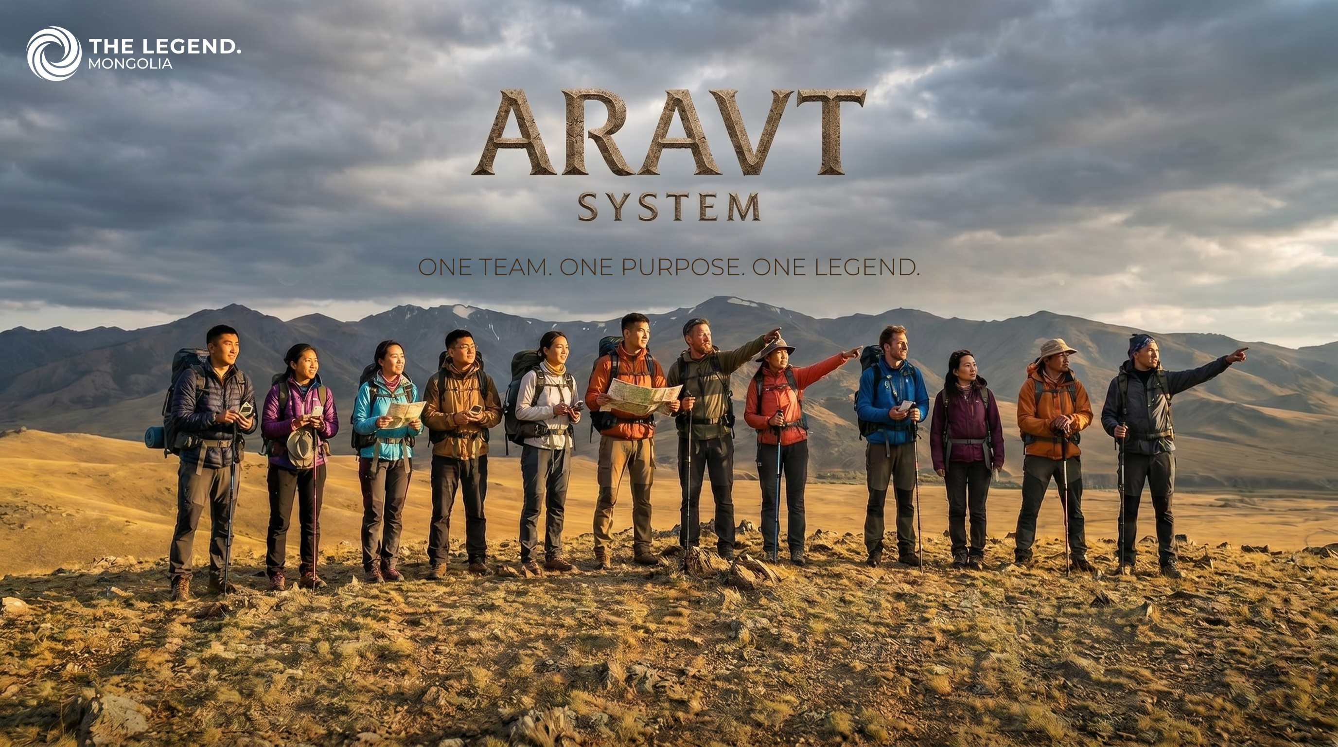 Modern Aravt expedition team